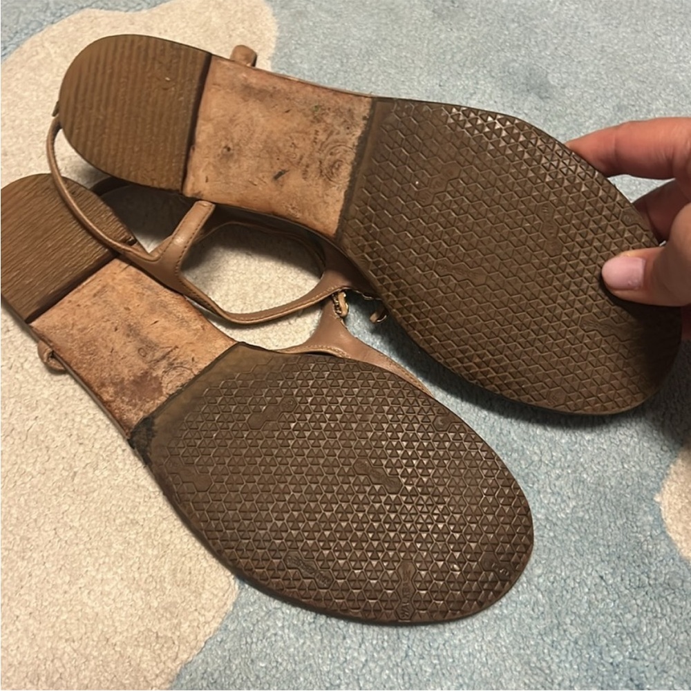 Chanel t strap sandals , size 40 - Picture 2 of 2